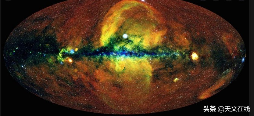 宇宙x射线图高清,太空x射线源全景图
