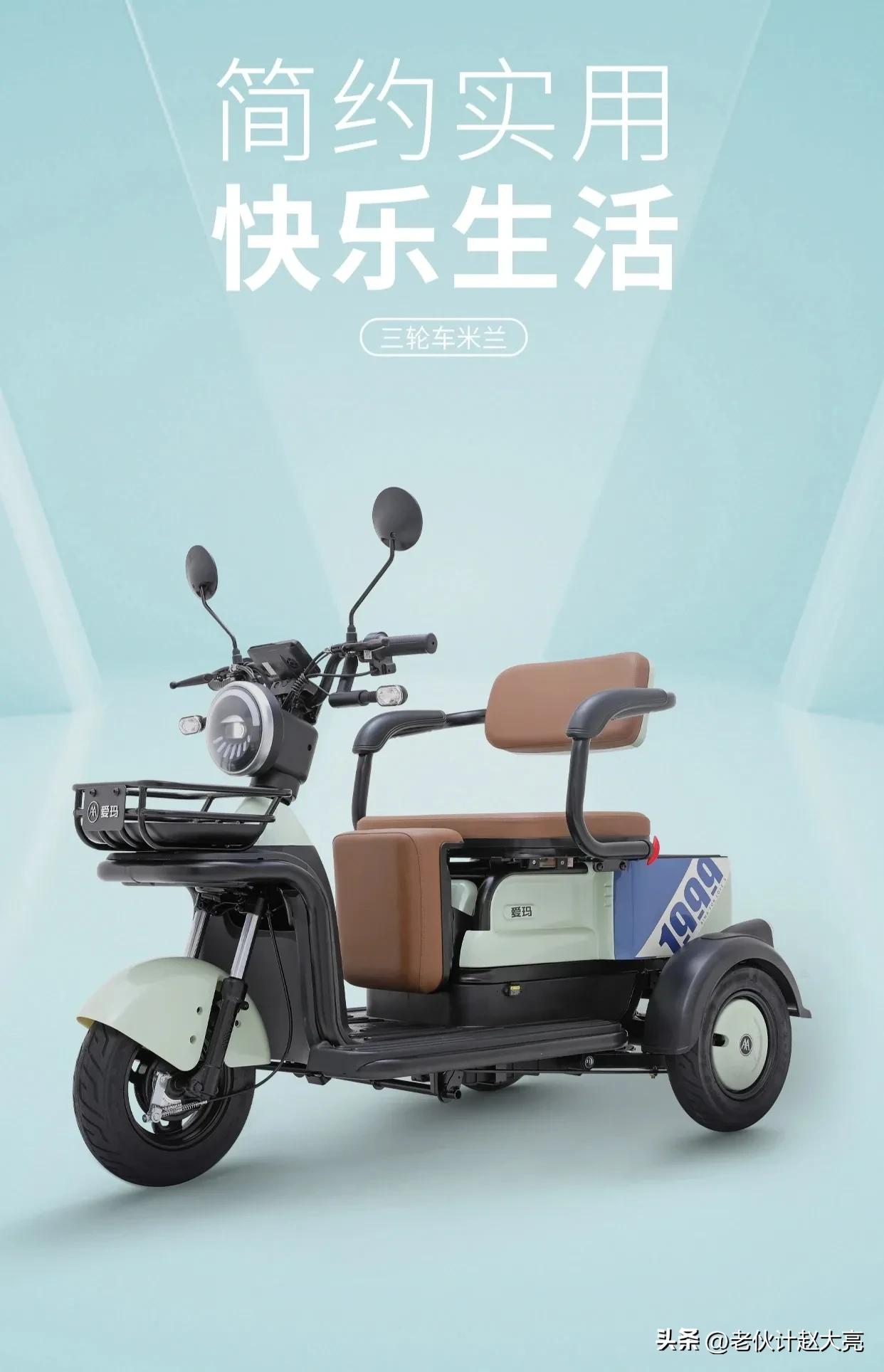 带娃神器边三轮,新日艾美达万仕达爱玛哪个好