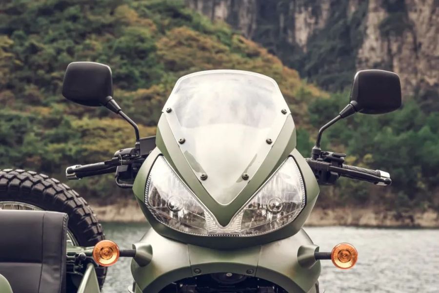 嘉陵600侉子骑行,嘉陵600侉子油冷发动机