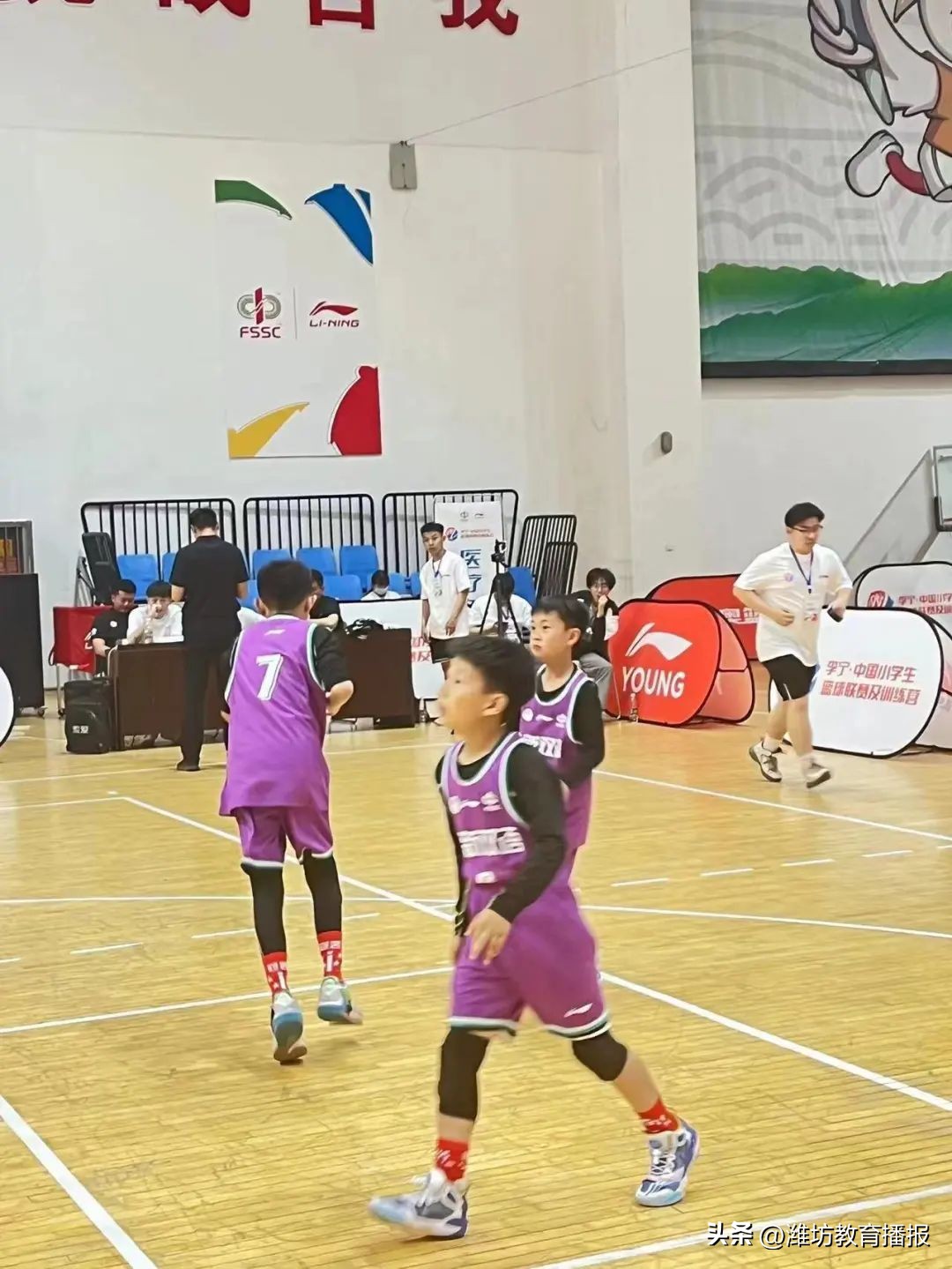 潍坊中新双语小学男篮,潍坊市中新双语学校篮球队