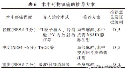 肝脏恶性肿瘤介入治疗围术期疼痛管理专家共识（2022）