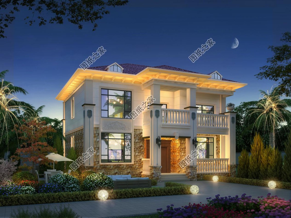 农村自建房坡屋顶简单好看设计,自建房坡屋顶设计效果图大全