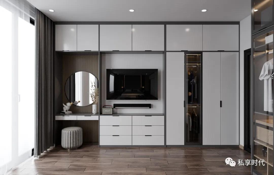定制衣柜100种设计,100平方流行的定制衣柜