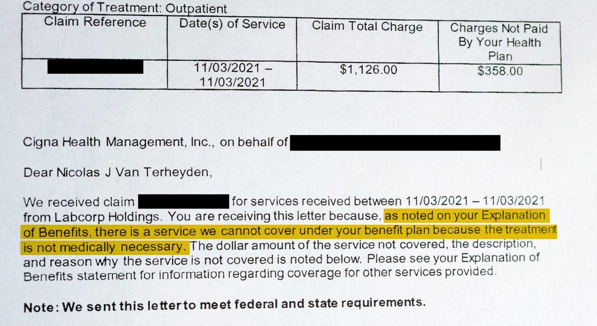 美国保险公司理赔案例,信诺cigna