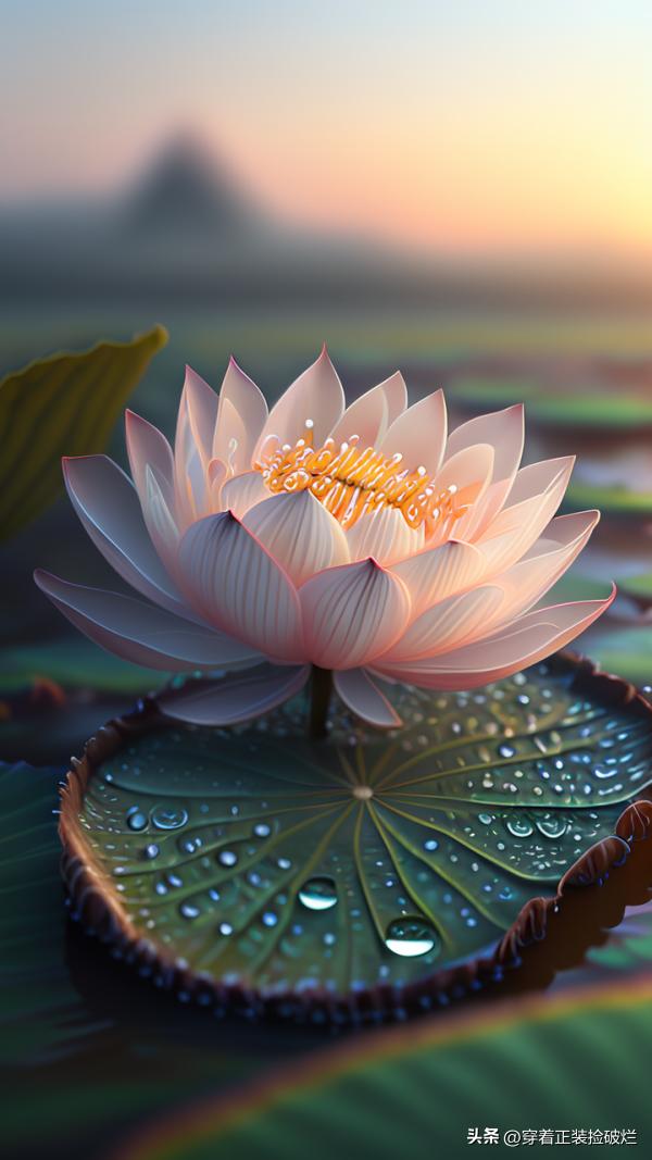 荷花的美丽图片,荷花的美怎么形容