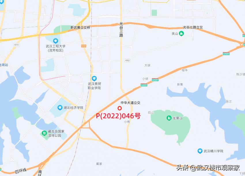 第二批集中供地光谷共四宗地块,武汉三宗地9.15亿成交