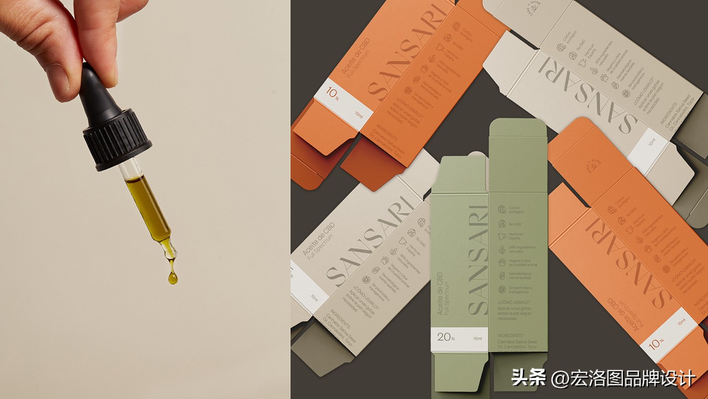 国外护肤品包装盒设计,高级轻奢化妆品包装设计