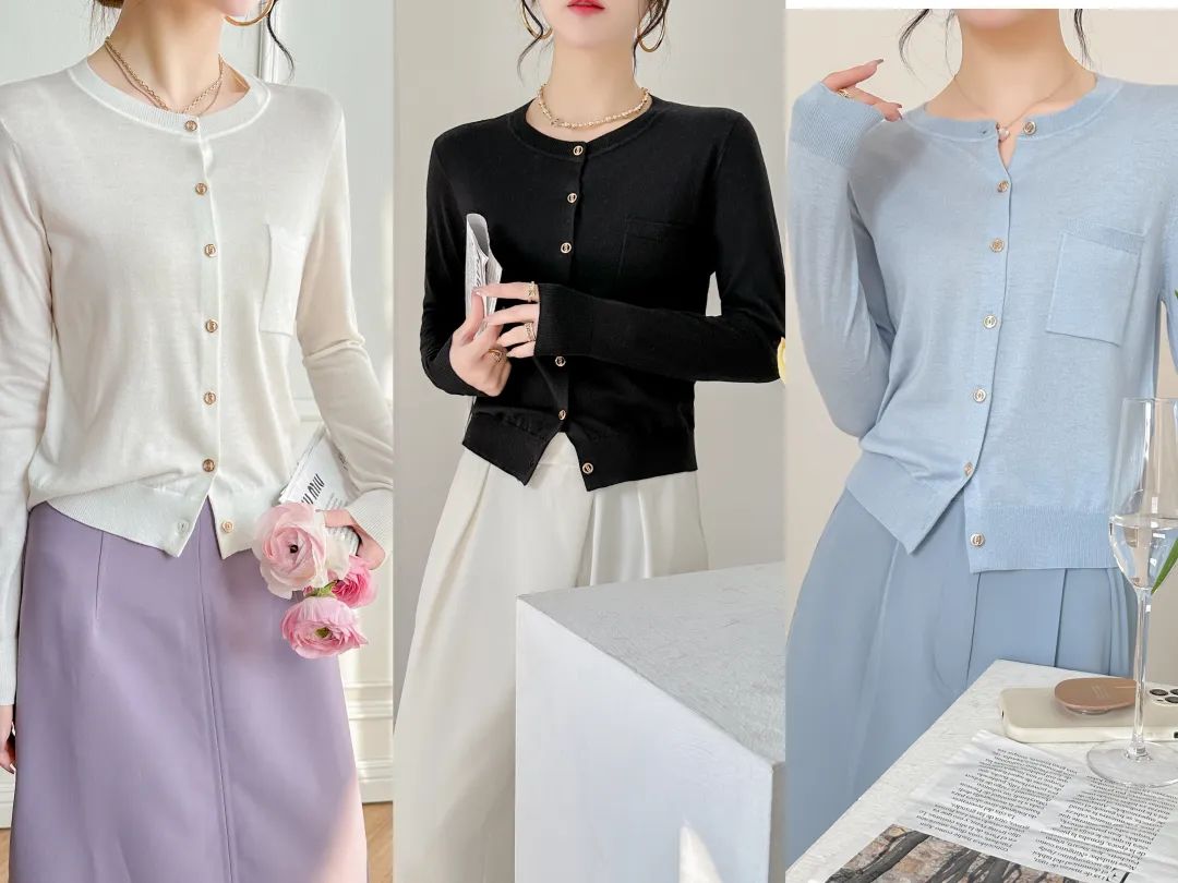 推荐一款低调又不失高级感的开衫,长款慵懒衬衫开衫有气质春季