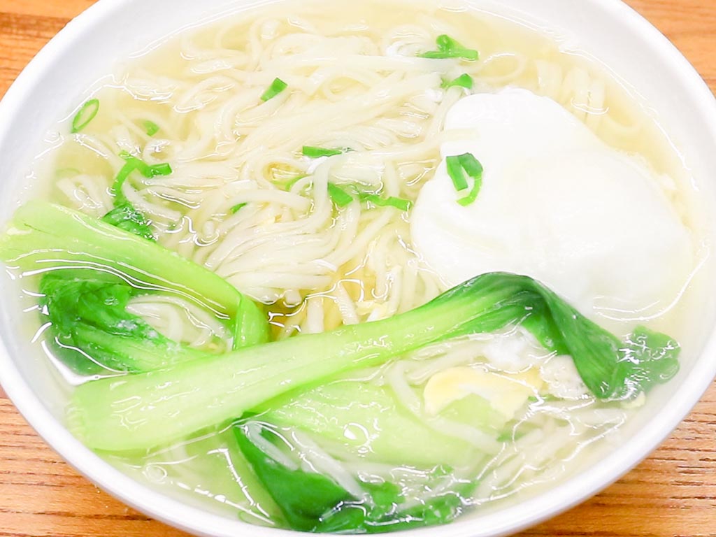 早餐来一碗清汤面做法简单,清汤面最好吃的做法儿童早餐