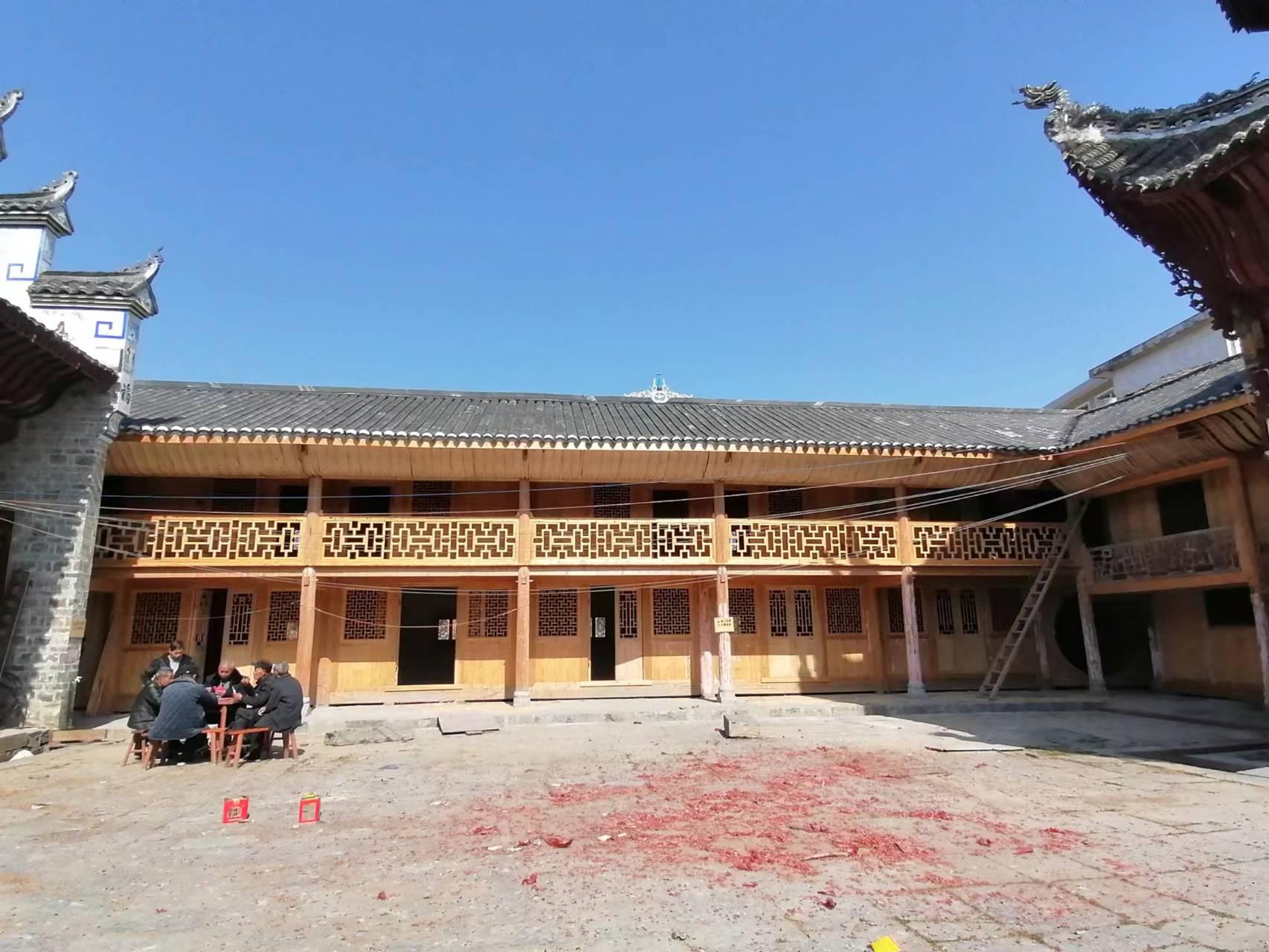 齐心协力复修邵阳市市级*物文**保护单位——刘富公祠