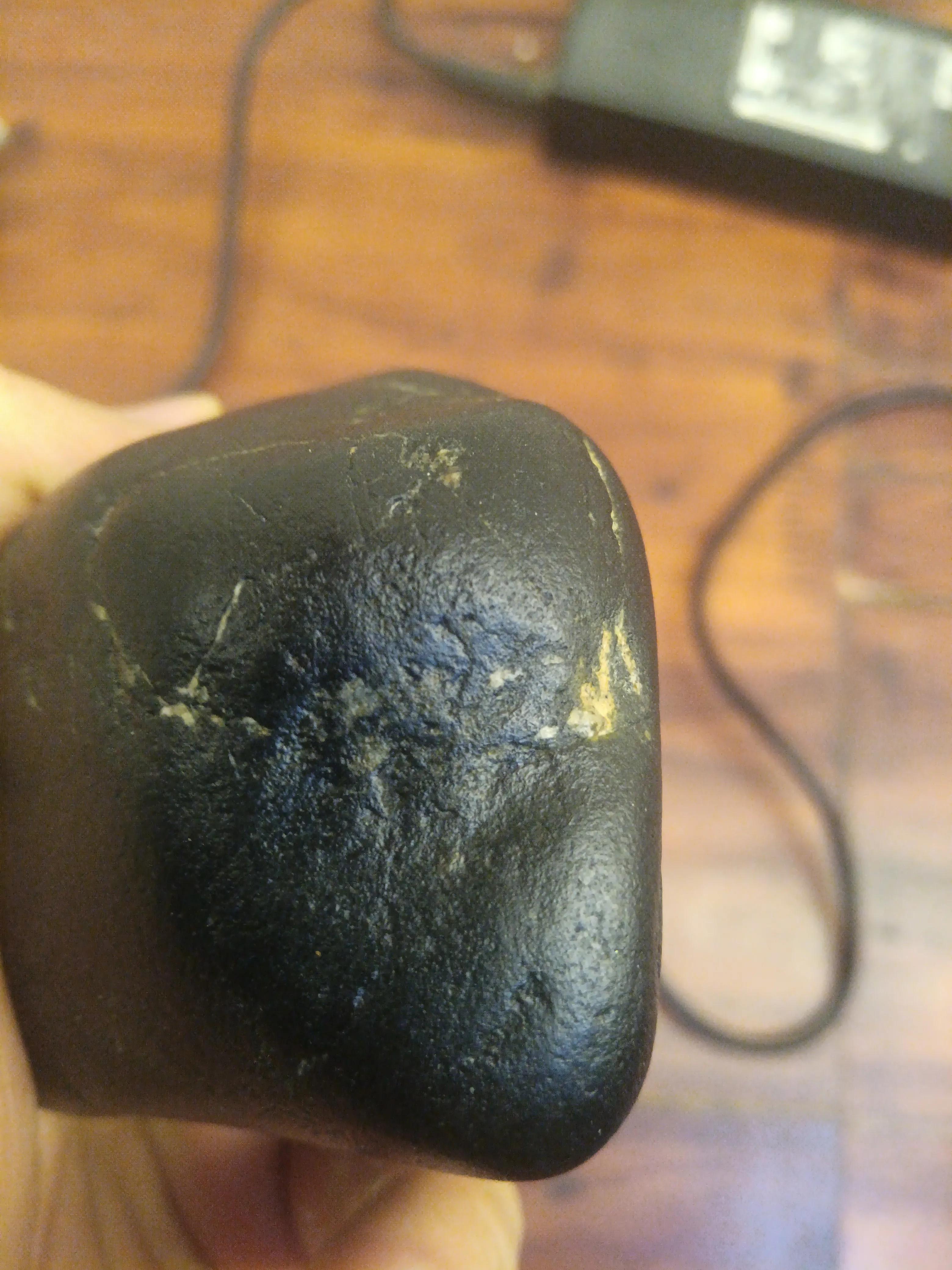 一块和田玉籽料,墨玉县戈壁滩捡玉石