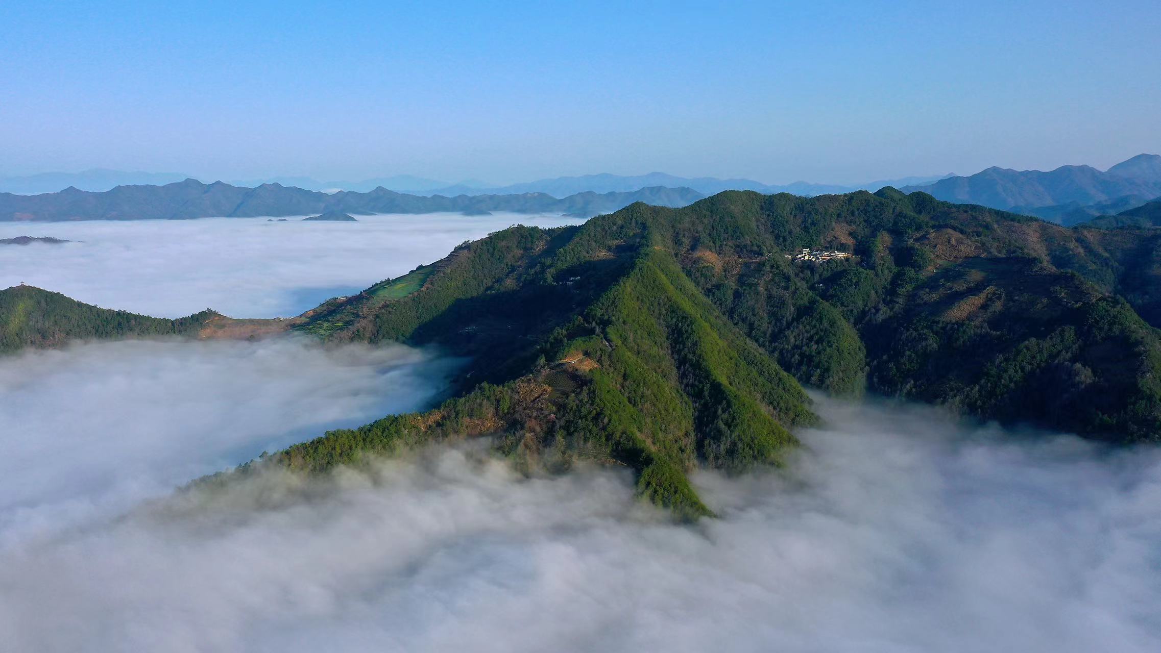 自驾免费看云海的好地方,江浙沪最美自驾公路西山