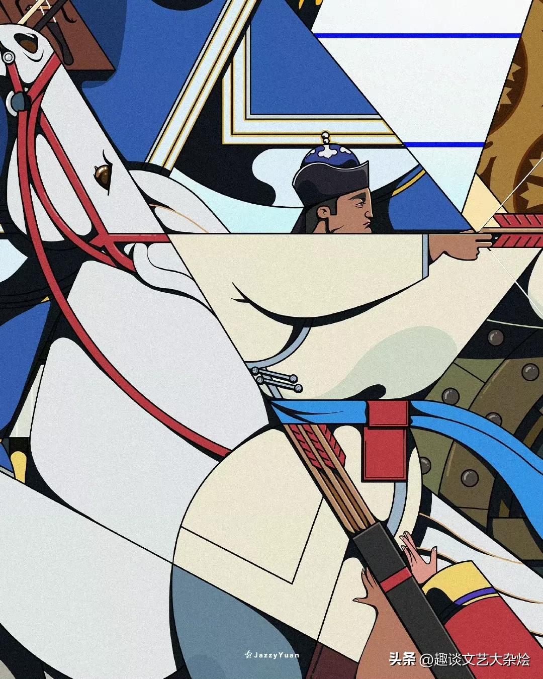 让你创作一幅以“那达慕大会”为题的画作,你都会画些什么?