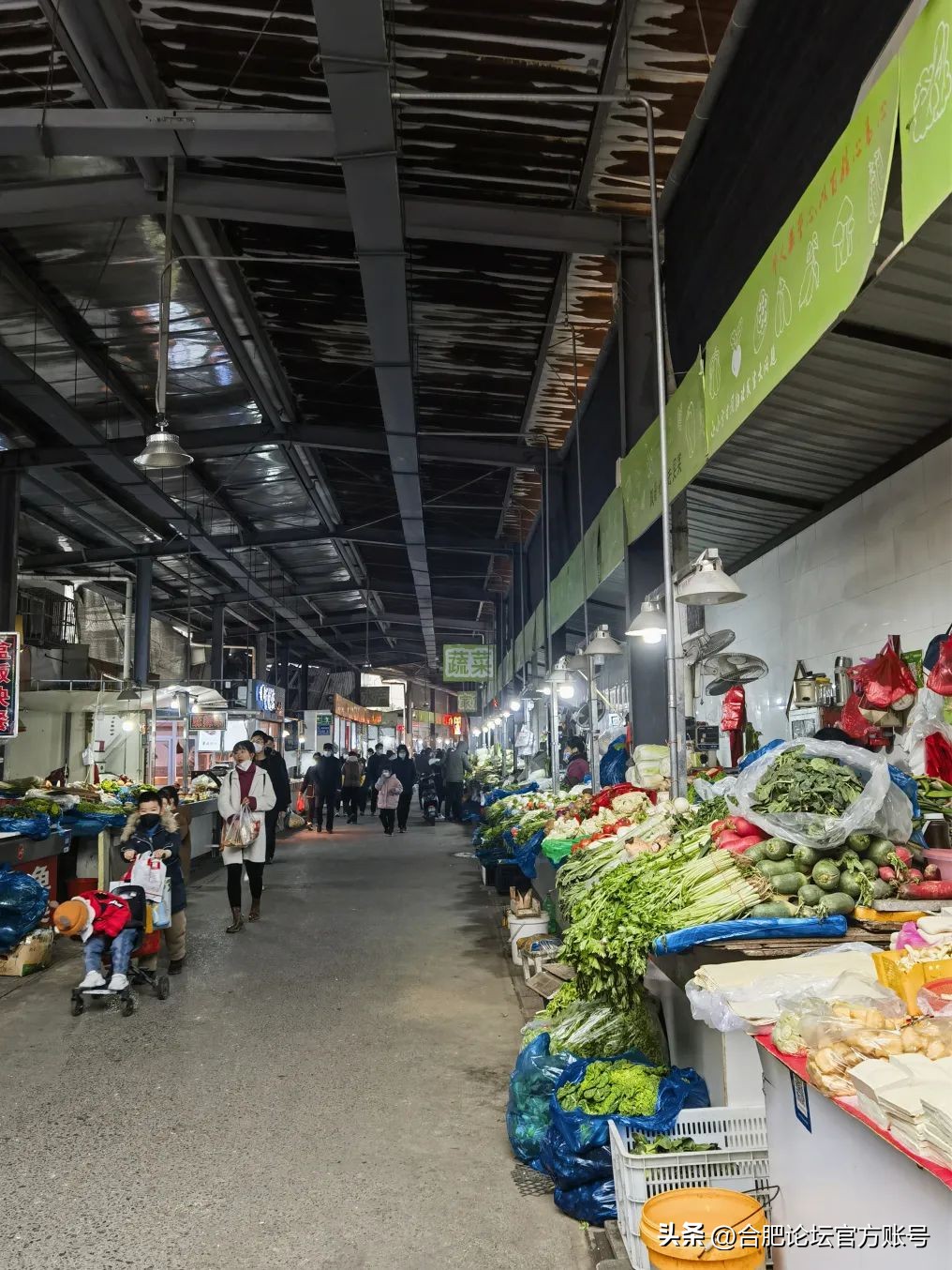 合肥杏花菜市场老样子,合肥杏花菜市