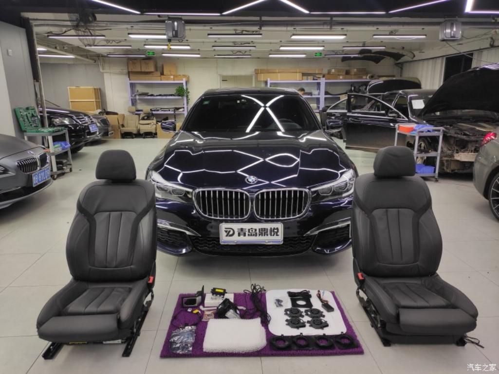 2021年宝马7系的座椅通风,夏日用车宝马