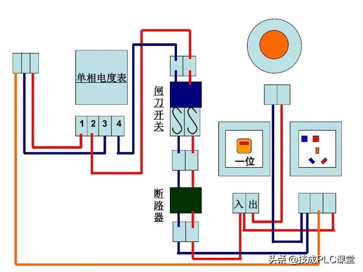 电工最基本的线路图,电工技能全套视频完整