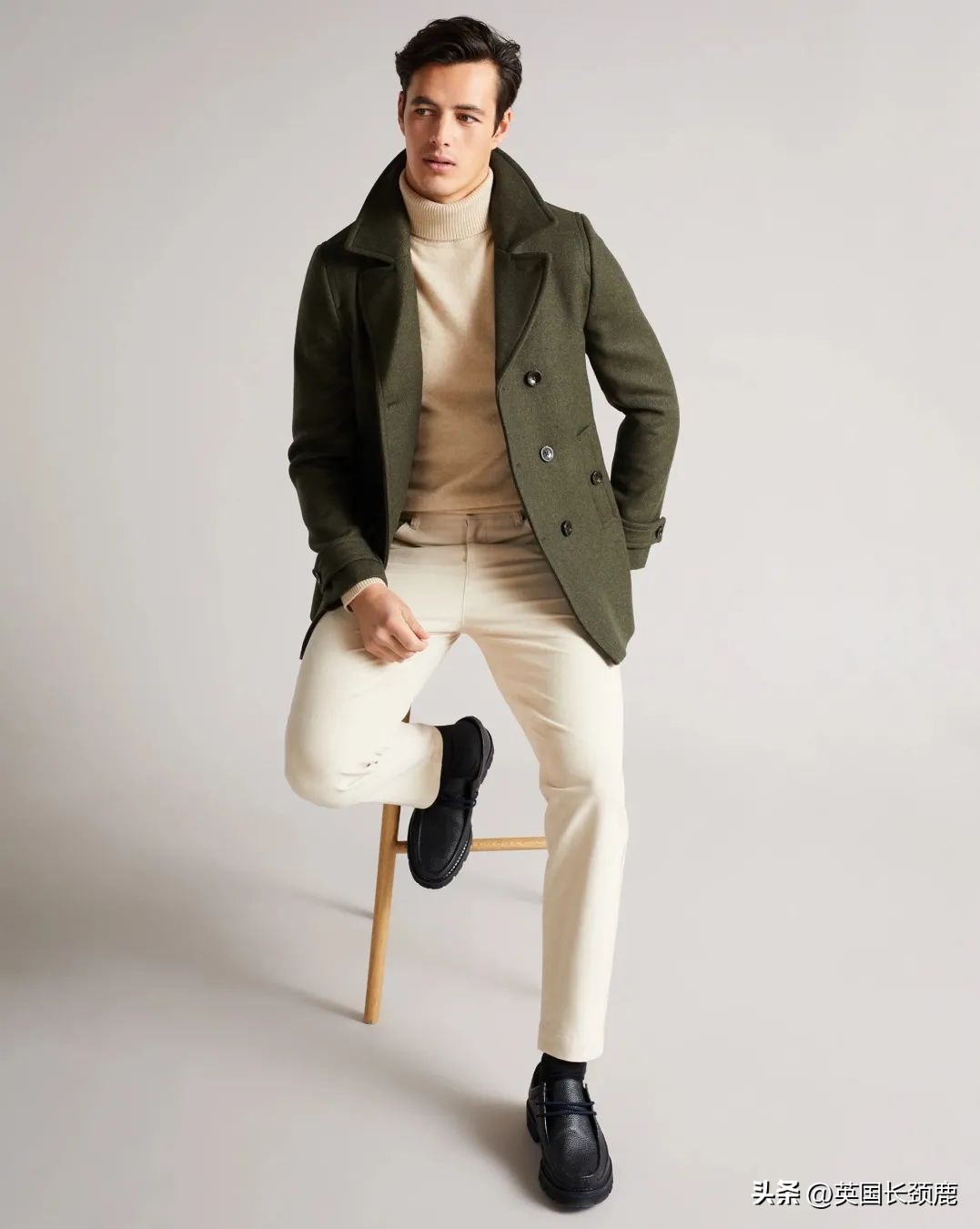 英国羊绒大衣外套,英国秋天衣橱