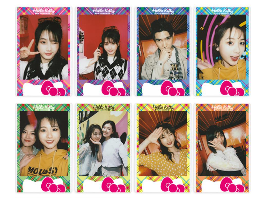 富士拍立得联名款式,富士拍立得hellokitty四盏灯都亮