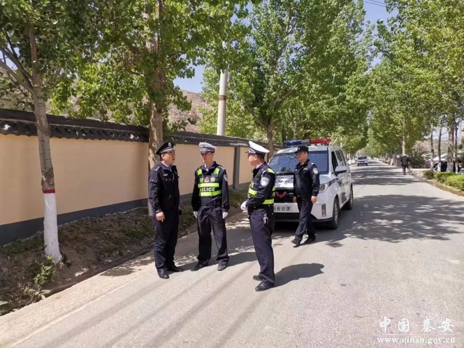 秦安县公安局交警大队圆满完成2023年“五一”假期交通安保工作