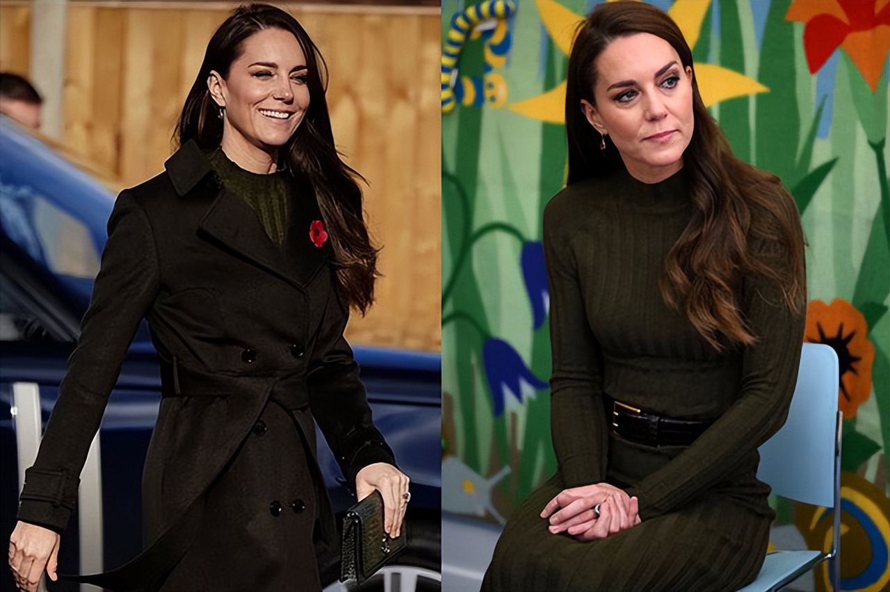 凯特王妃穿橄榄绿,凯特橄榄绿