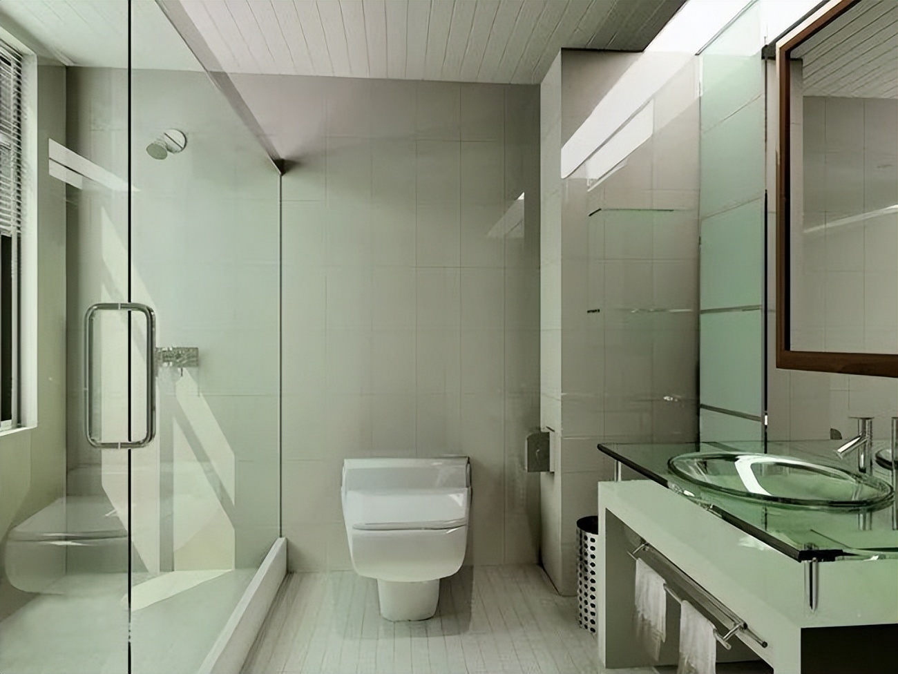 卫生间装修灯光布局,装修卫生间布局图片