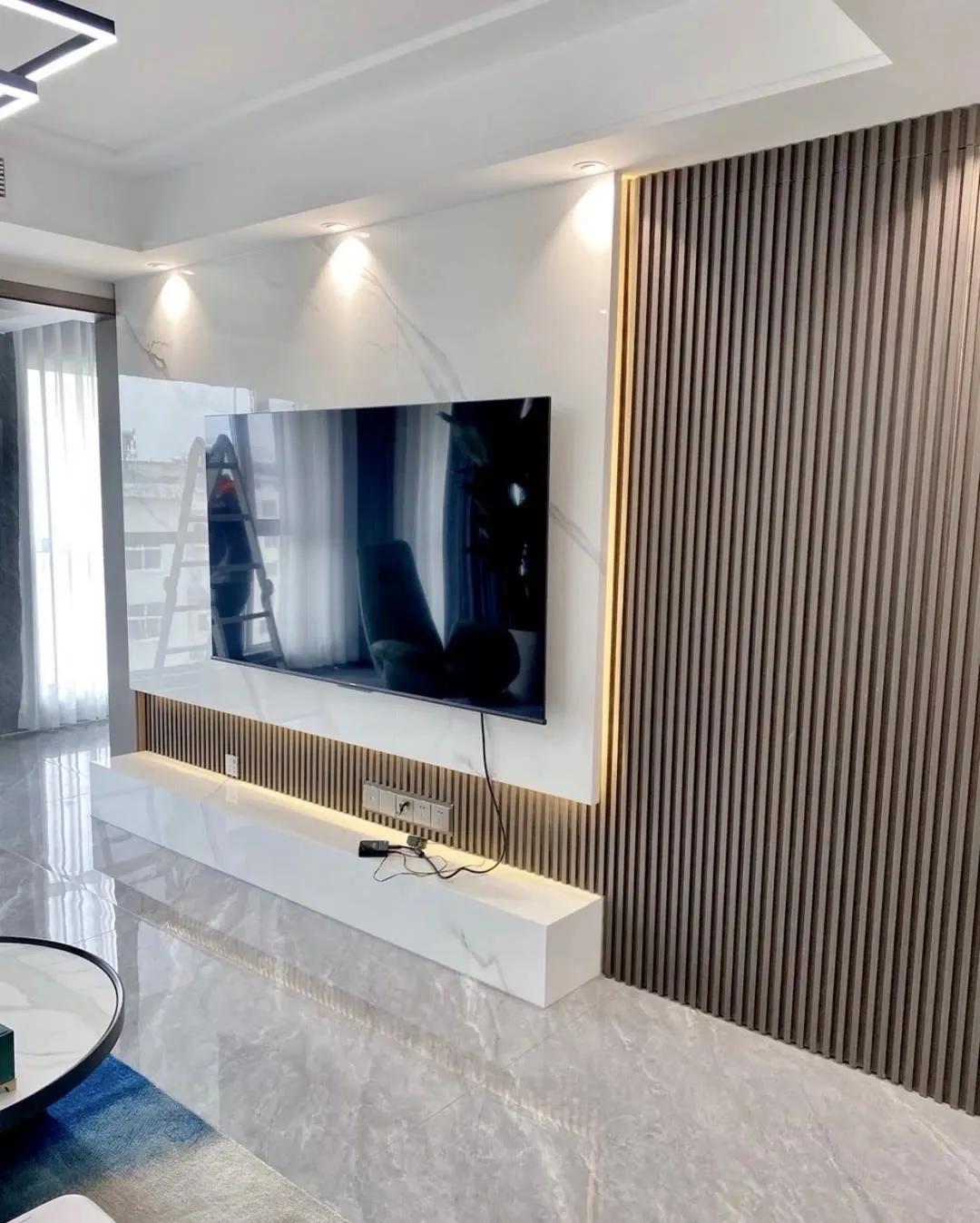 中式电视背景墙图,30款电视背景墙