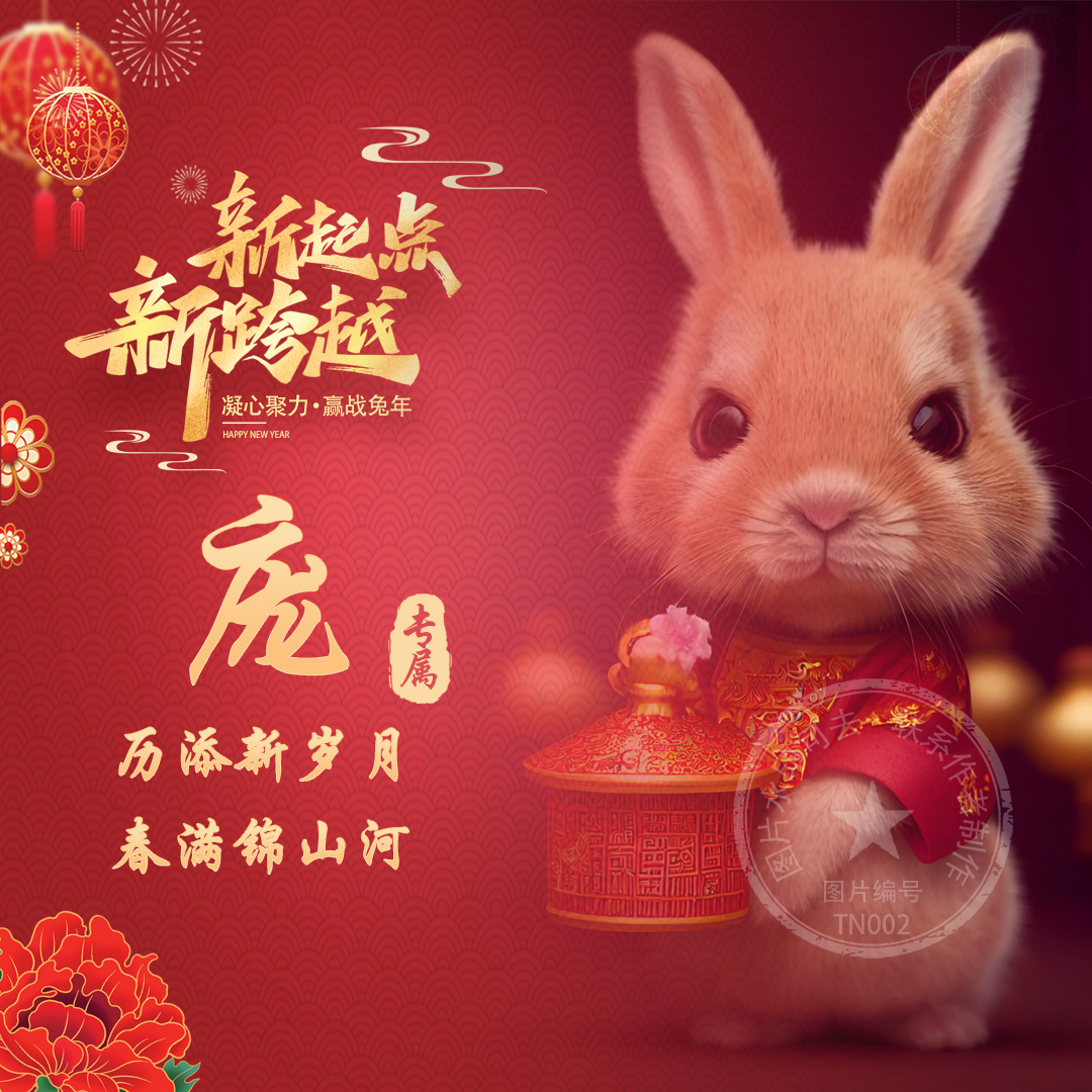 取图新年微信头像,藏头诗头像图片大全