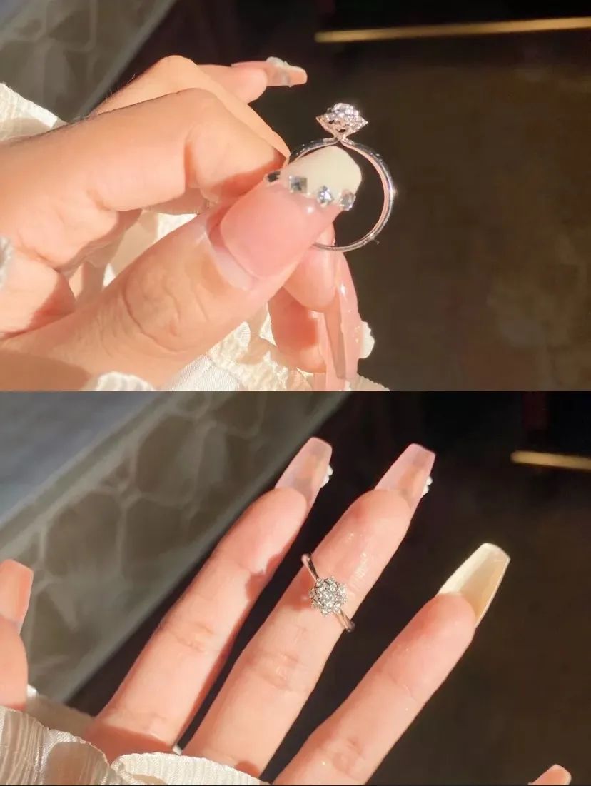 最有仪式感的钻戒,情人节仪式感小女孩