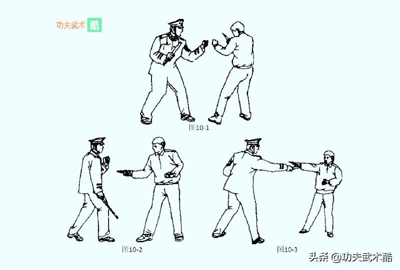 警棍盾牌搏击术讲解视频,警棍格斗式准备动作
