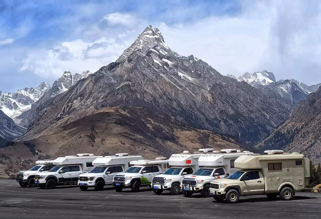 旅美速腾四驱越野皮卡房车价格,旅美速腾越野卡车房车官网