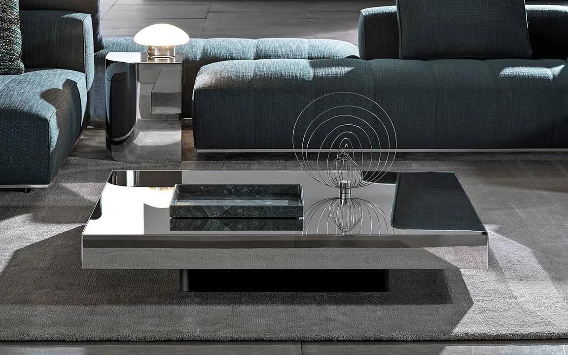 意式极简minotti沙发,意大利进口家具minotti茶几