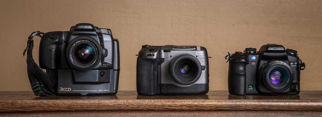 美能达专业单反相机,美能达第一款数码单反