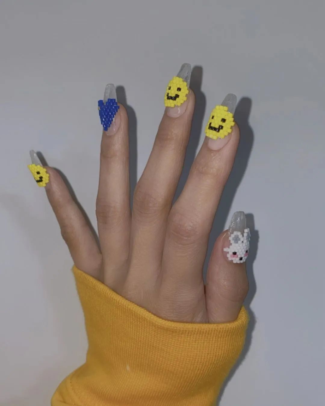 关于blackpink美甲,blackpink日常美甲