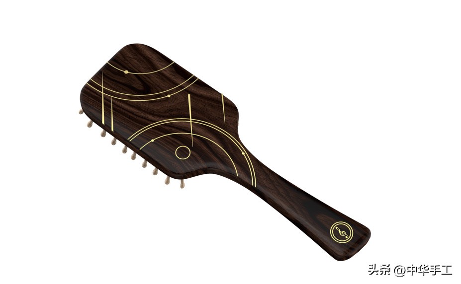 木梳简单设计图,手工木梳设计