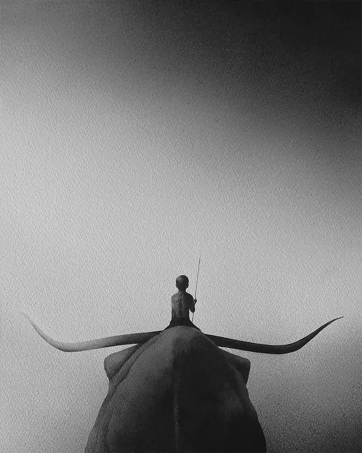 东方美学的中国画神韵,东方水墨画