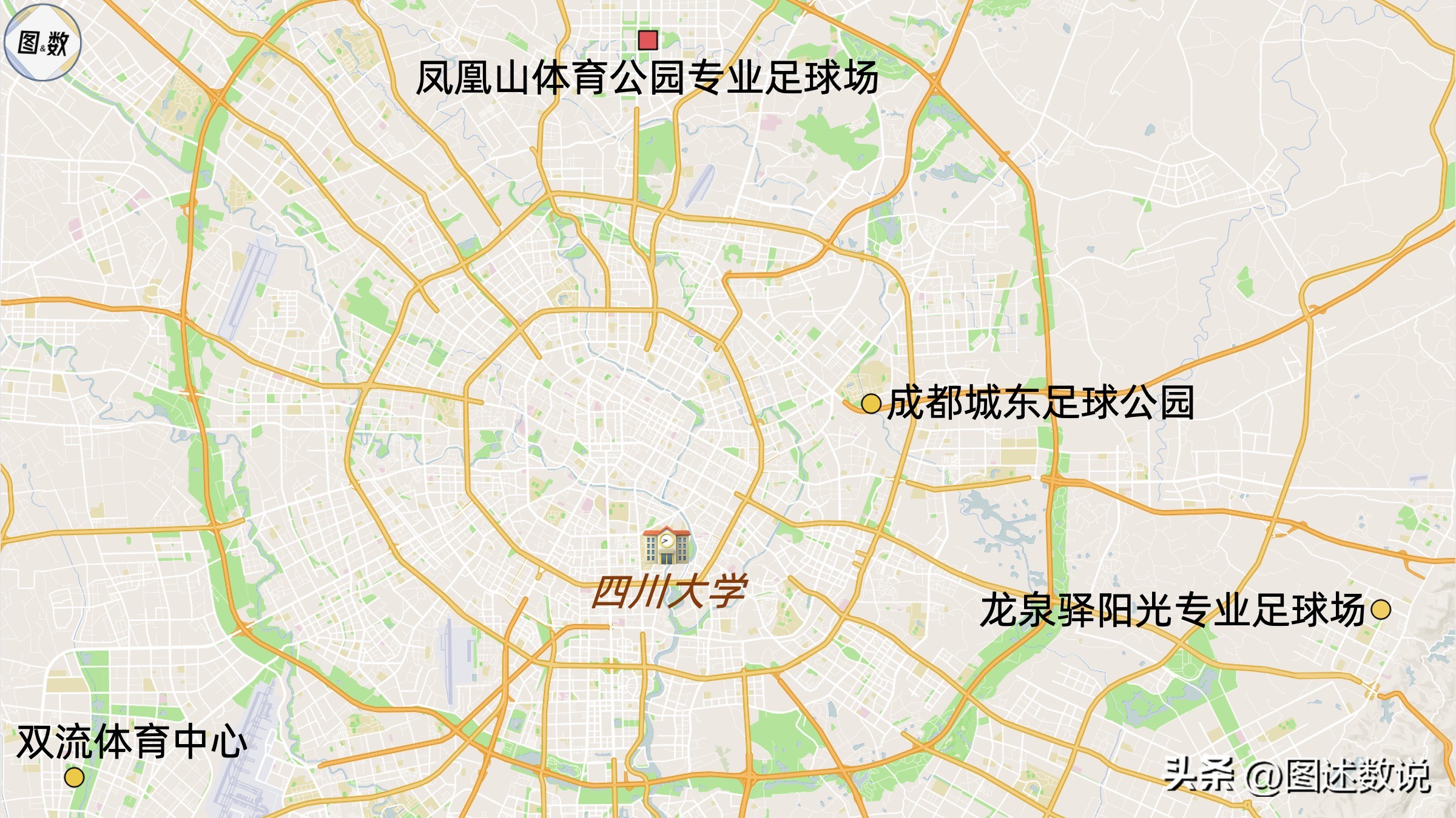 中国职业足球地理：东部沿海地区球队多，西北有大片留白