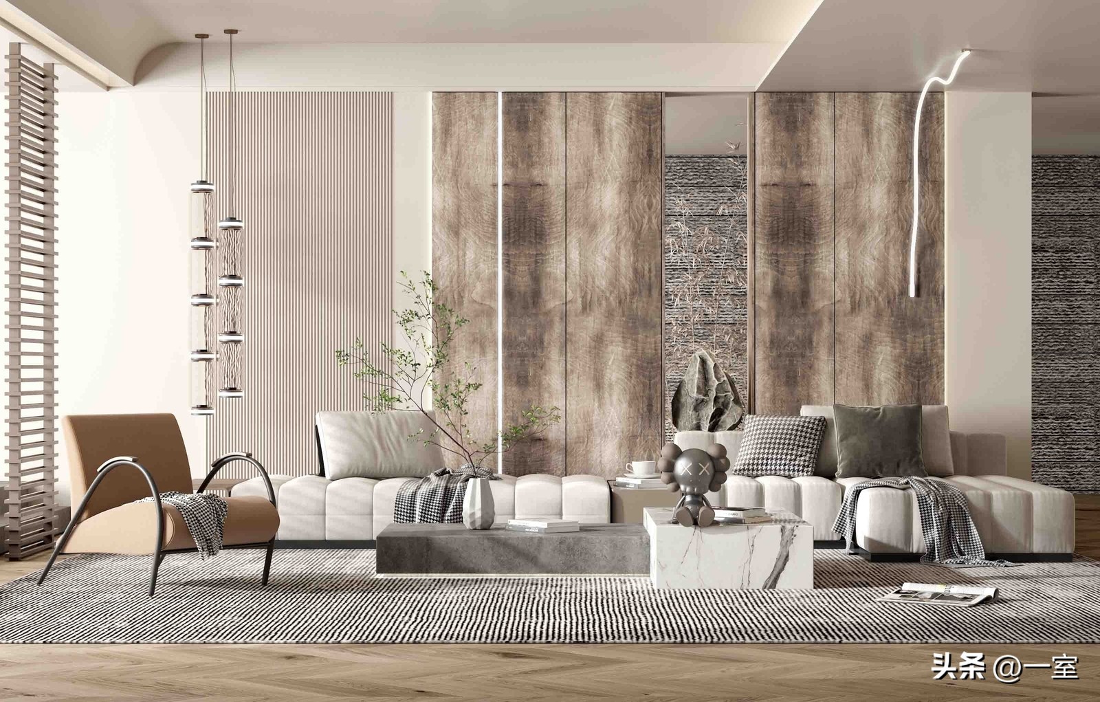 当下最流行的背景墙设计,背景墙设计思路和材料