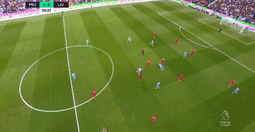 曼城6:0血洗矿工热苏斯,曼城绝杀利物浦萨内