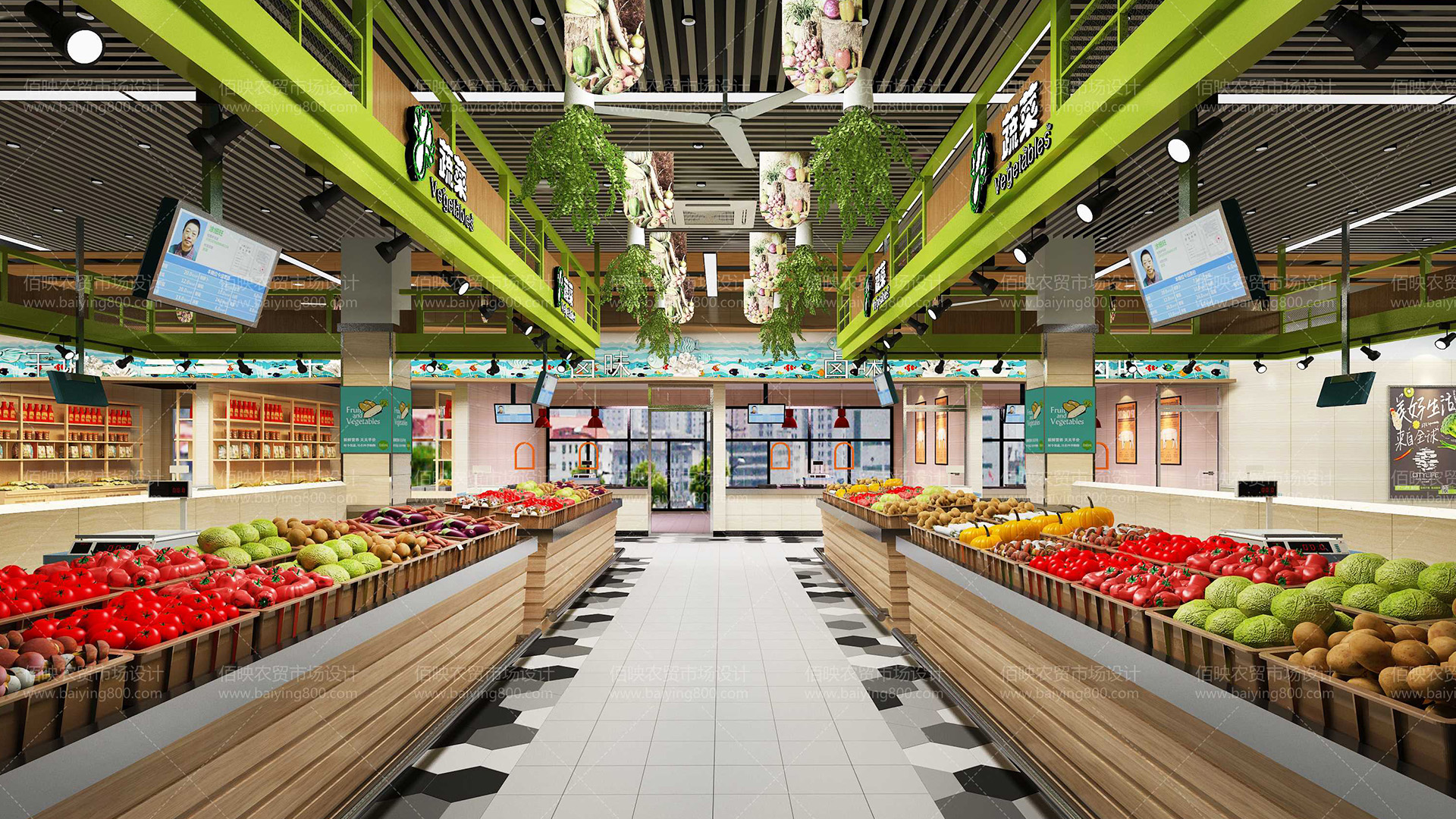 正规的农贸市场规划设计方案,农贸市场规划与设计