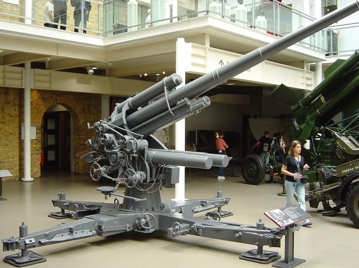 二战德军高射炮真实视频,二战重型迫击炮炸德军虎式坦克