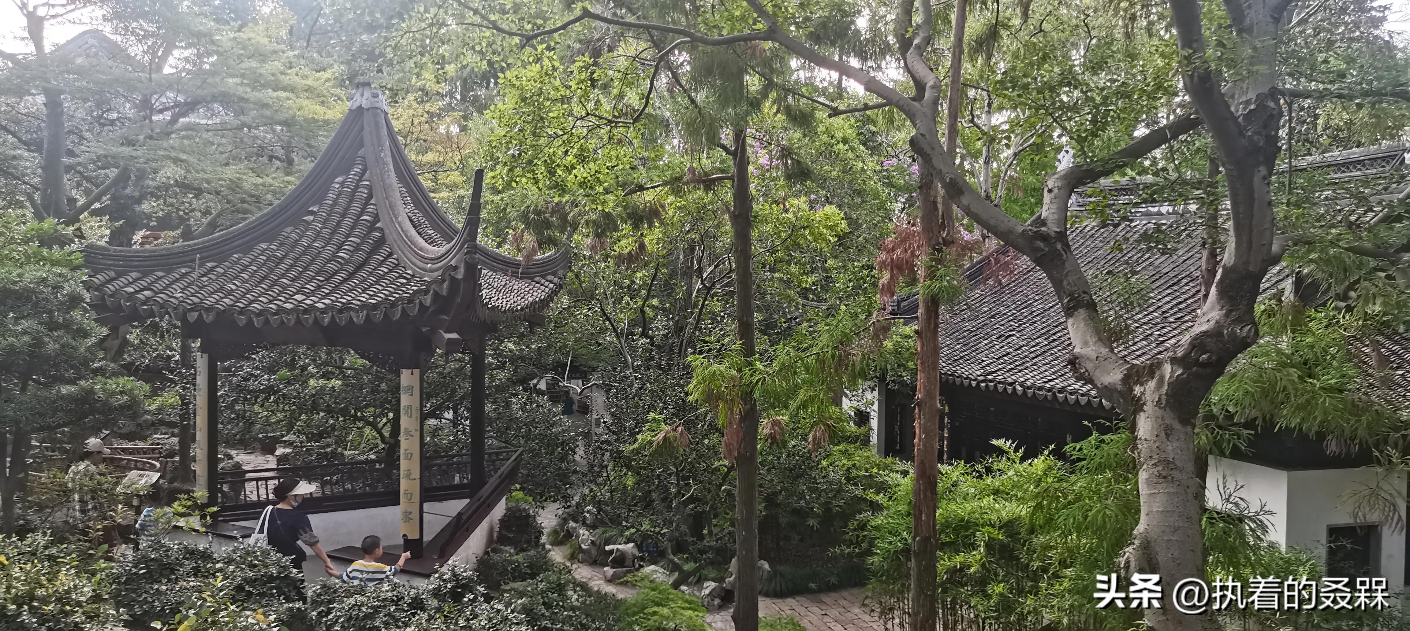 上海市五大古典园林之一曲水园,上海五大古典园林