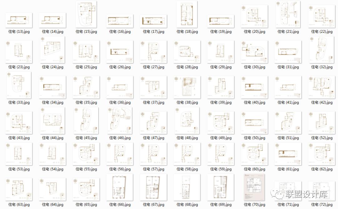 国外设计平面方案,顶级大师平面布局