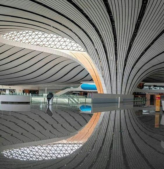 铝格栅吊顶材料多少钱一平方,室内铝合金格栅吊顶多少钱一平