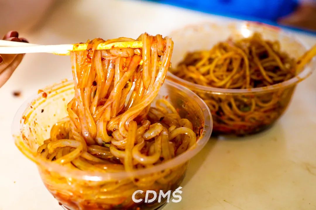 成都分量超大的凉面,成都凉面店