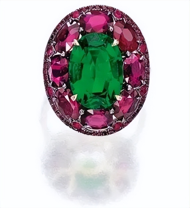 卡扎尼绿沙弗莱价格多少一克拉,沙弗莱卡扎尼绿项链