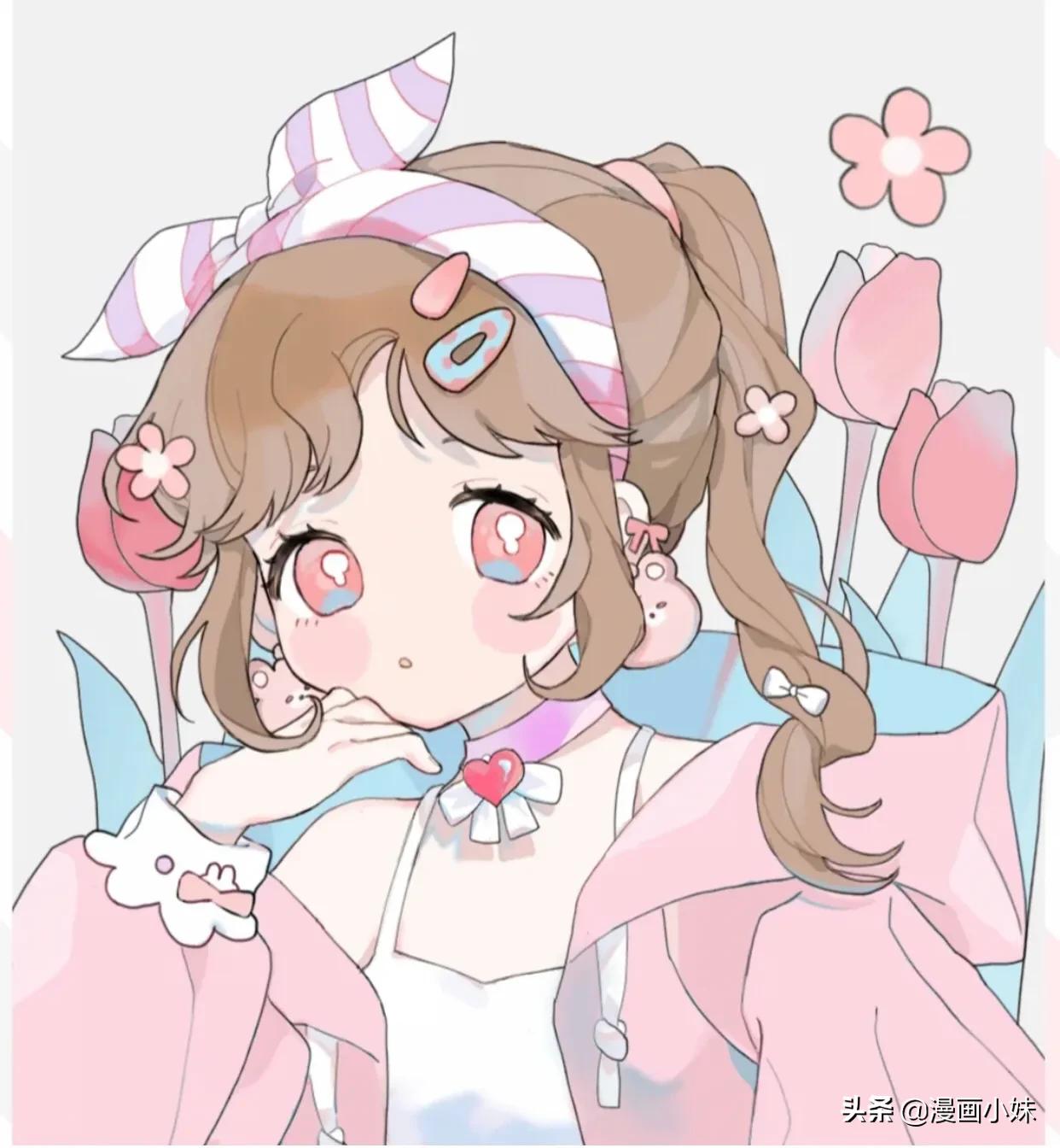 blackpink闺蜜头像2人一人一张,动漫头像女生2021最火闺蜜头像