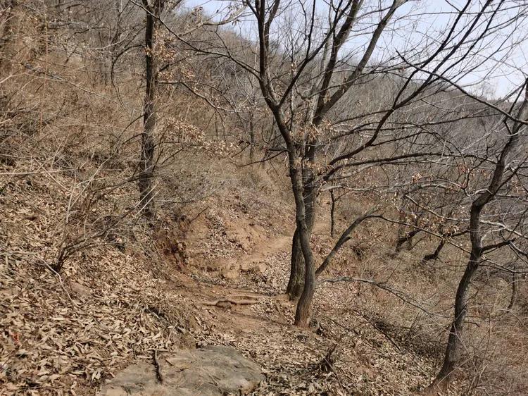 绝壁大梯白云寺,徒步白云寺