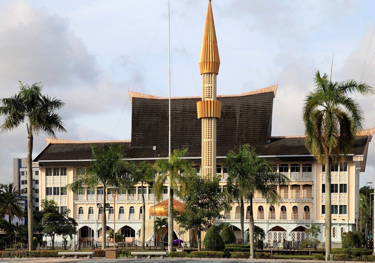 东南亚国家文莱,东南亚文莱地理位置