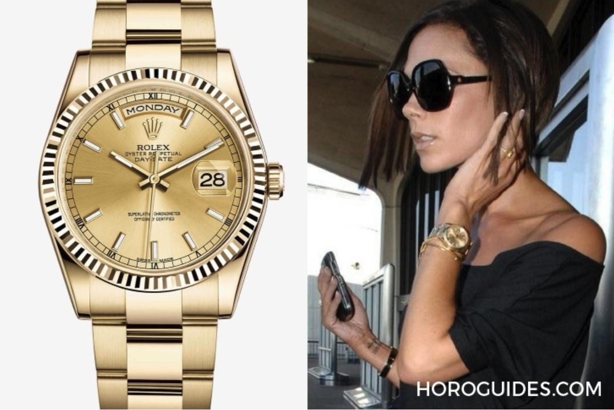 名牌表女士劳力士,明星时尚达人同款劳力士女表