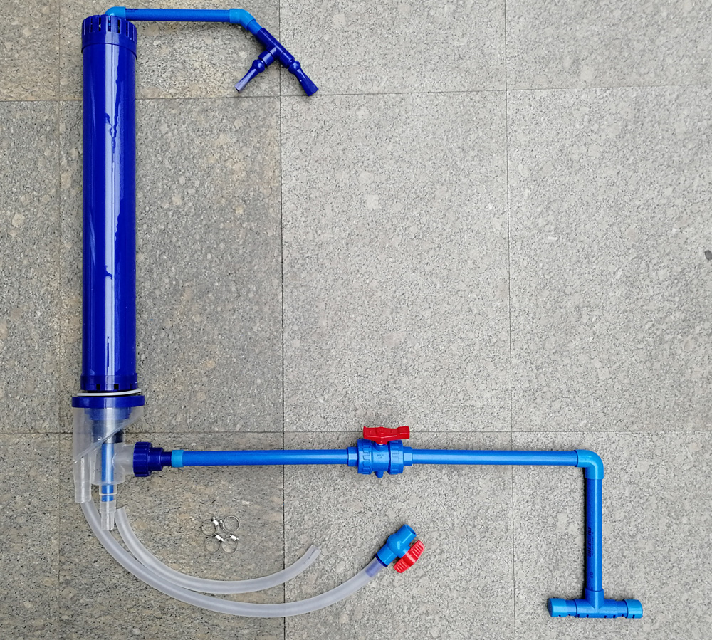 森森底滤鱼缸溢流区怎样清理,森森鱼缸溢流区藏粪